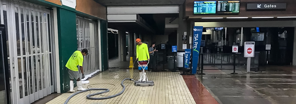 Power Washing Kahului Airport