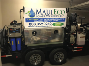 maui power washing truck
